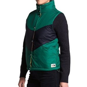 THE NORTH FACE Chevron Colorblock Puffer VEST